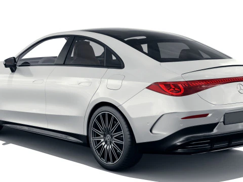 Mercedes-Benz CLA 2026 duas vers&otilde;es com interior Modelo 3D