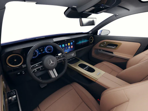 Mercedes-Benz CLA 2026 duas vers&otilde;es com interior Modelo 3D