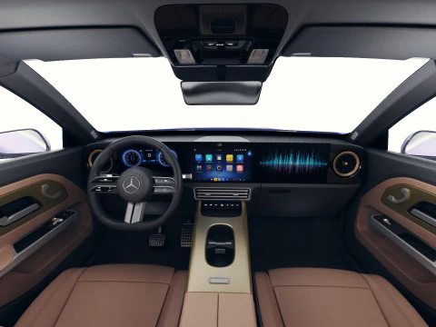 Mercedes-Benz CLA 2026 duas vers&otilde;es com interior Modelo 3D