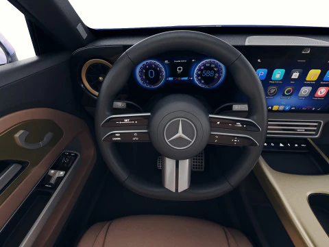 Mercedes-Benz CLA 2026 duas vers&otilde;es com interior Modelo 3D