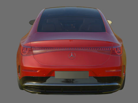 Mercedes-Benz CLA 2026 duas vers&otilde;es com interior Modelo 3D