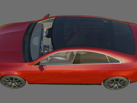 Mercedes-Benz CLA 2026 duas vers&otilde;es com interior Modelo 3D