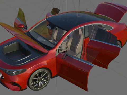 Mercedes-Benz CLA 2026 two versions 3D Model