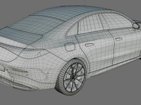 Mercedes-Benz CLA 2026 duas vers&otilde;es com interior Modelo 3D