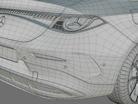 Mercedes-Benz CLA 2026 two versions 3D Model