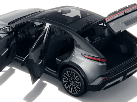 Toyota C-HR plus 2026 with interior 3D Model