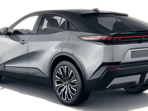 Toyota C-HR plus 2026 with interior 3D Model