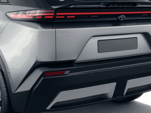 Toyota C-HR plus 2026 with interior 3D Model