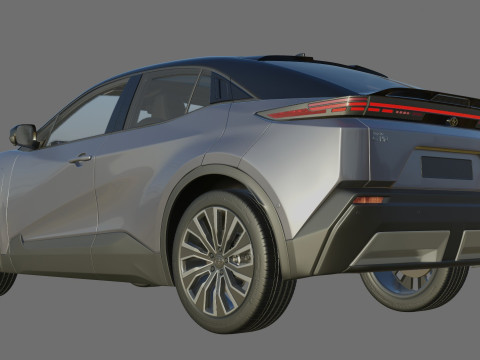 Toyota C-HR plus 2026 with interior Modelo 3D