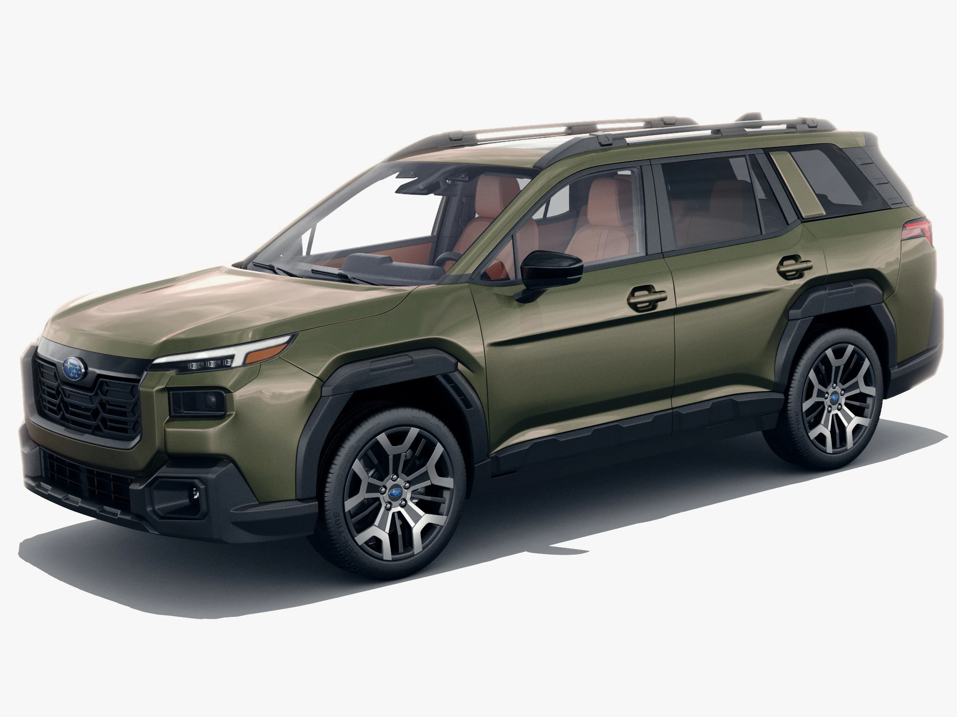 Subaru Outback 2026 with interior 3D Model .c4d .max .obj .3ds .fbx .stl .blend 