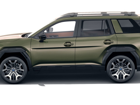 Subaru Outback 2026 with interior 3D Model