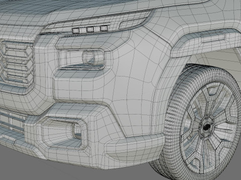 Subaru Outback 2026 with interior 3D Model