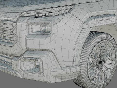 Subaru Outback 2026 with interior 3D Model