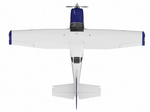 Cessna T206H Stationair HD 3D Модель