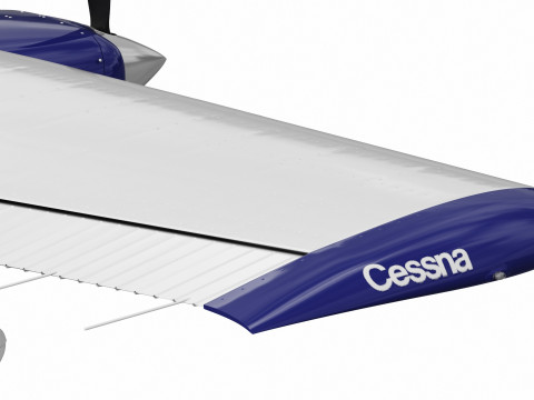 Cessna T206H Stationair HD 3D Модель