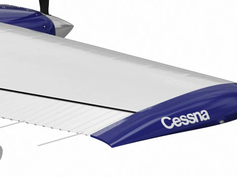 Cessna T206H Stationair HD 3D Model