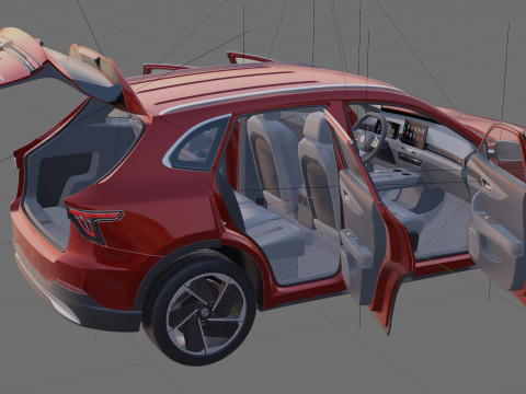 MG S5 ES5 EV 2026 3D 模型