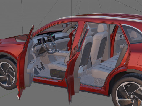 MG S5 ES5 EV 2026 3D 模型