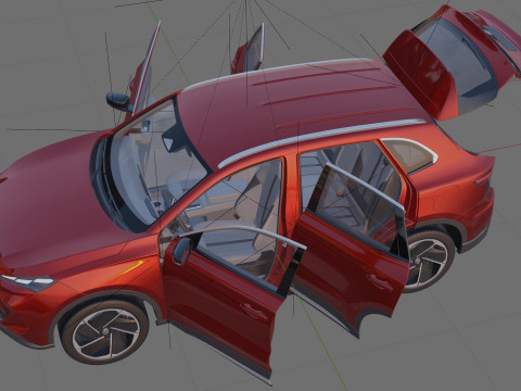 MG S5 ES5 EV 2026 3D 模型