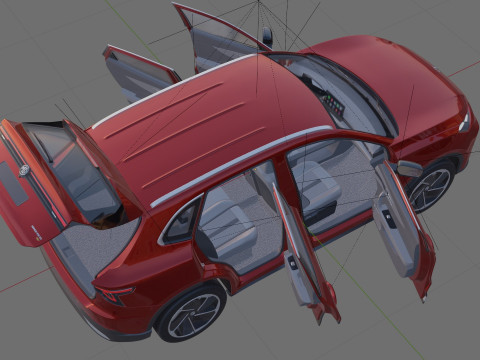 MG S5 ES5 EV 2026 3D 模型