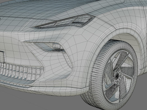 MG S5 ES5 EV 2026 3D 模型