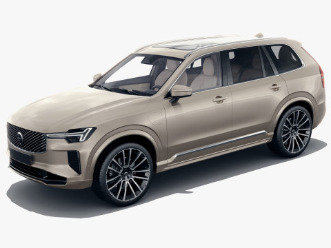Volvo XC90 2025 Model 3D