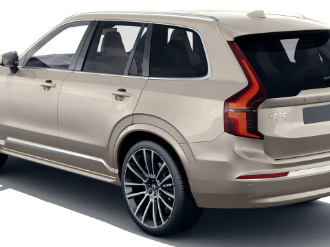Volvo XC90 2025 with interior Modelo 3D
