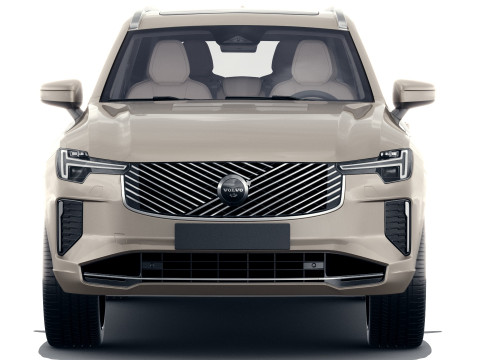 Volvo XC90 2025 with interior Modelo 3D