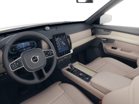 Volvo XC90 2025 with interior Modelo 3D