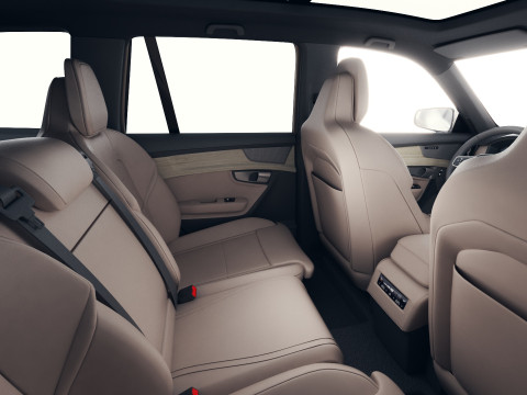 Volvo XC90 2025 with interior Modelo 3D