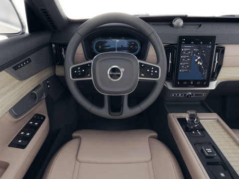 Volvo XC90 2025 with interior Modelo 3D