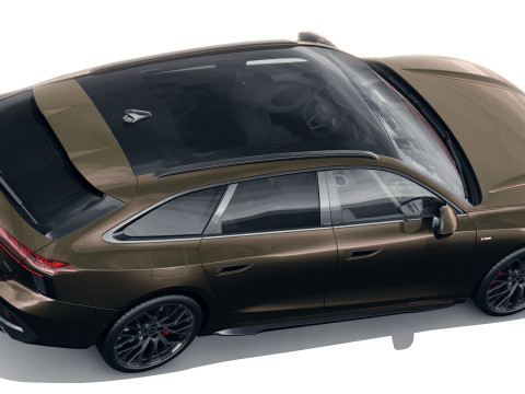 Audi A6 Avant 2026 with interior 3D Model