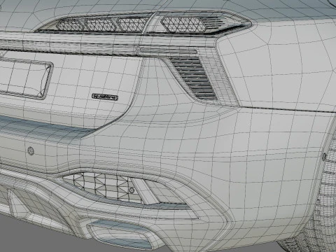 Audi A6 Avant 2026 with interior 3D Model