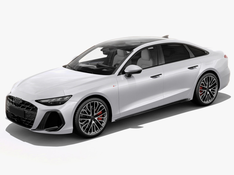 Audi A6 Sedan 2026 with interior 3D 模型 .c4d .max .obj .3ds .fbx .stl .blend 