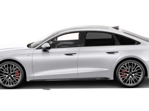 Audi A6 Sedan 2026 with interior 3D 模型