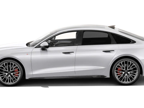 Audi A6 Sedan 2026 with interior 3D Model