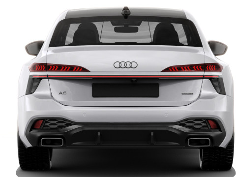 Audi A6 Sedan 2026 with interior 3D 模型
