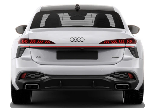 Audi A6 Sedan 2026 with interior 3D Model