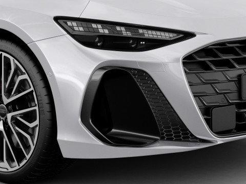 Audi A6 Sedan 2026 with interior 3D 模型