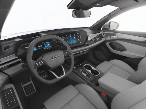 Audi A6 Sedan 2026 with interior 3D Model