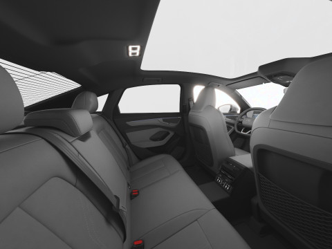 Audi A6 Sedan 2026 with interior 3D 模型