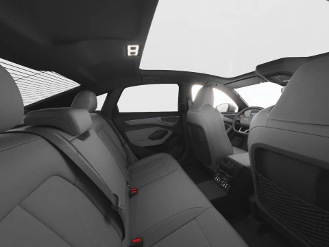 Audi A6 Sedan 2026 with interior 3D Model