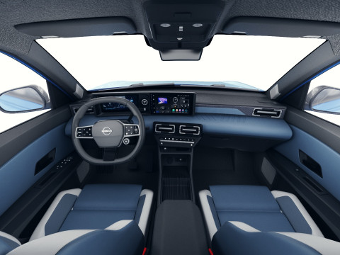 Nissan Micra EV 2026 with interior 3D Модель