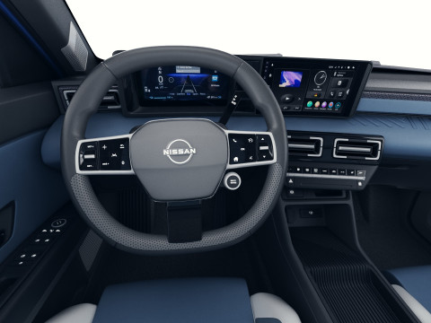 Nissan Micra EV 2026 with interior 3D Модель