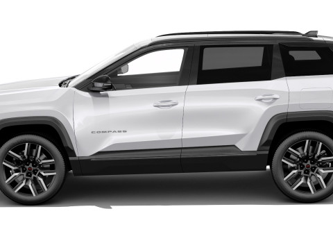 Jeep Compass 2026 with interior Modèle 3D