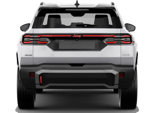 Jeep Compass 2026 with interior 3D Model