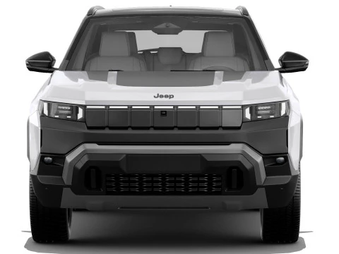 Jeep Compass 2026 with interior 3D Model