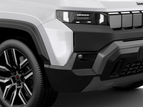 Jeep Compass 2026 with interior Modèle 3D
