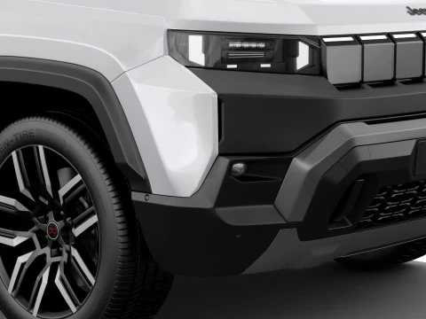 Jeep Compass 2026 with interior 3D Model