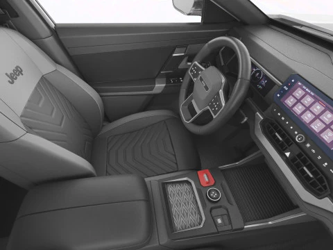 Jeep Compass 2026 with interior 3D Model